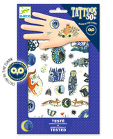 Tatuaże Las nocą świecące w ciemności Djeco