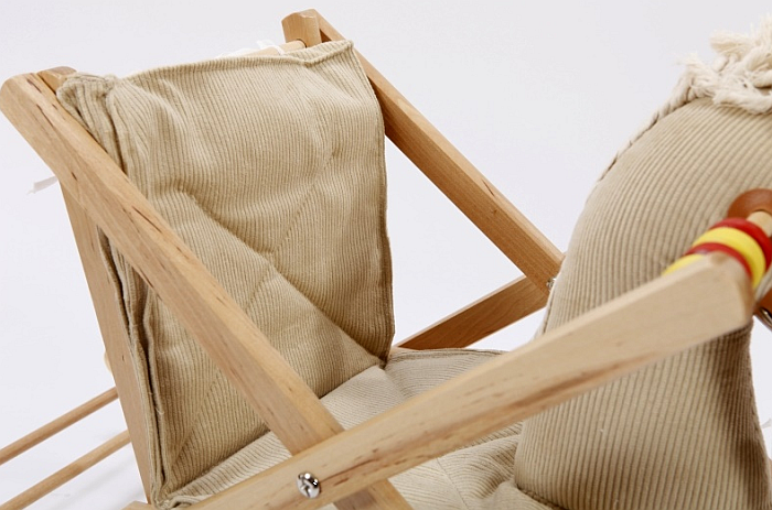 Bujane siedzisko, konik na biegunach, zabawka na biegunach