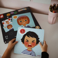 Magnetyczna układanka Emocje, Janod