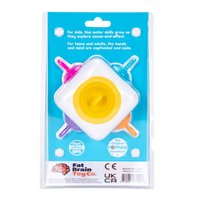 Silikonowe bańki z uchwytem Sensokostka Tugl Fat Brain Toys