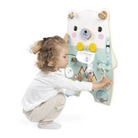 Tablica manipulacyjna dla dzieci XL 20 aktywności Miś Pure Janod