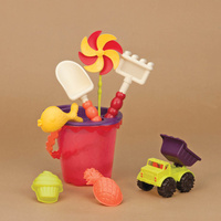 Zabawki do piasku Wiaderko czerwona pustynia B.Toys