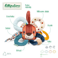 Miękka piłeczka aktywizująca Lew Jack Lilliputiens