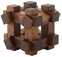 Zabawa logiczna. Układanki drewniane do łącznia, Djeco