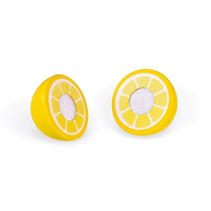 Drewniana skrzynka z warzywami i owocami Green Market 22 elementy 3-8 lat, Janod