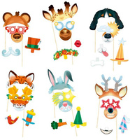 Zestaw do stworzenia fotobudki Zwierzęta Djeco