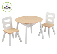 Stolik i krzesełka dla dzieci. Natural, KidKraft