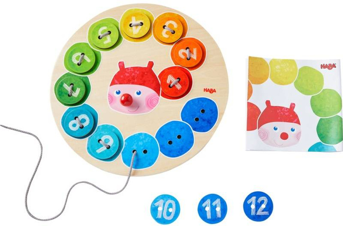 Sznurowanka dla dzieci Gąsienica Haba