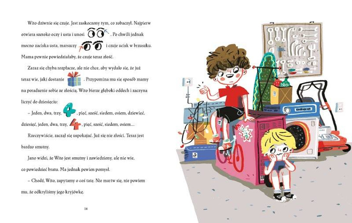 Jano i Wito uczą mówić R. Różowy rower Mamania