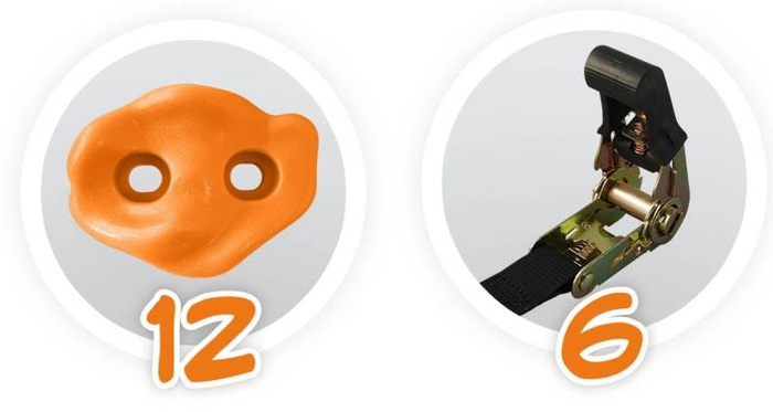 Zestaw do wspinaczki dla dzieci BN016 Buki