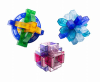 Trzy tradycyjne łamigłówki intelektualne dla małych ekspertów Buki