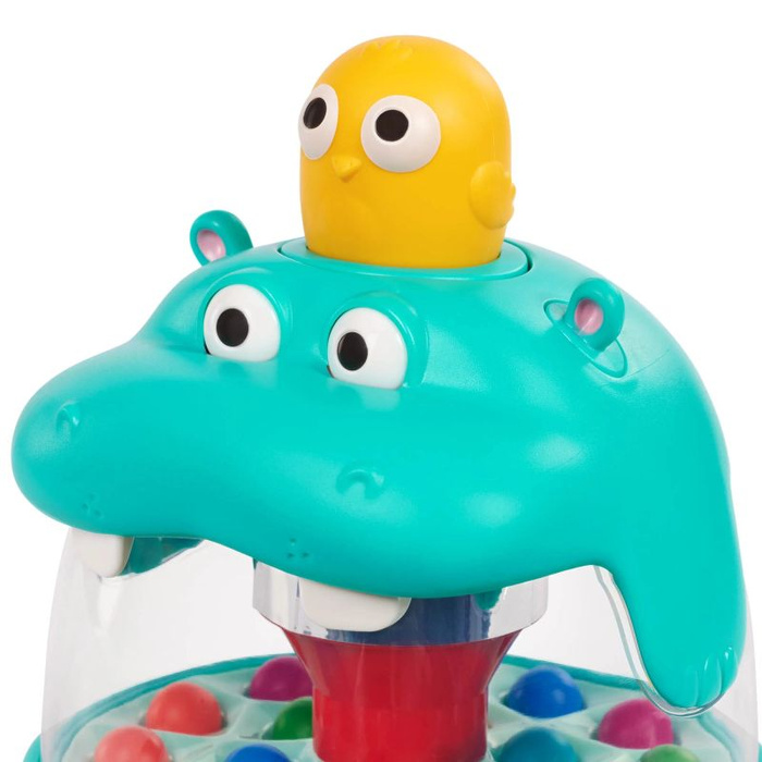 zabawka sensoryczna dla rocznego dziecka Hipopotam Party Pop Hippo Battat