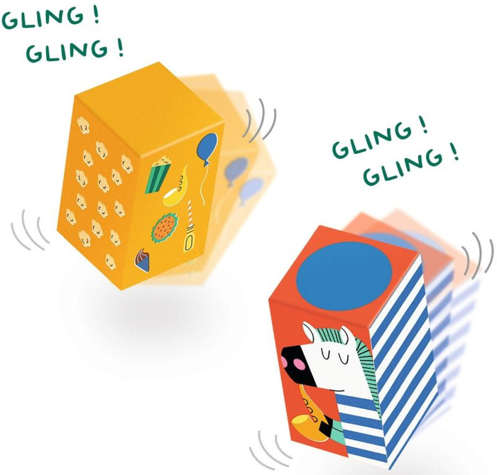 Edukacyjna gra sensoryczna dla dzieci Memo Sono Djeco