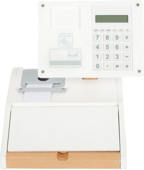Realistyczna drewniana kasa fiskalna dla dzieci Fresh Small Foot