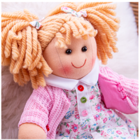 Lalka dla dziewczyn. Paulinka, 30 cm, Bigjigs Toys