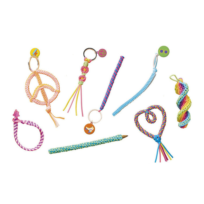 Ozdoby z żyłek filofun Scoubidou Janod