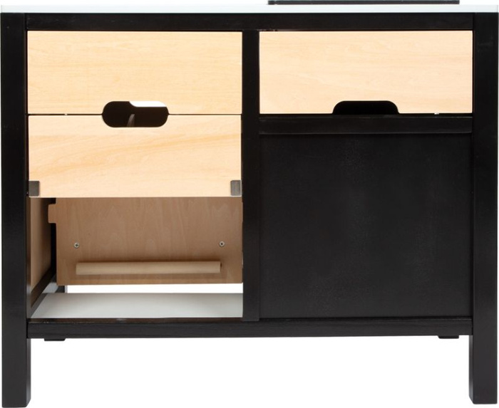 Drewniana kuchnia z wyspą kuchenną do zabawy dla dzieci Small Foot