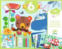 Multizestaw kreatywny 6 w 1 Myszka i Przyjaciele Djeco