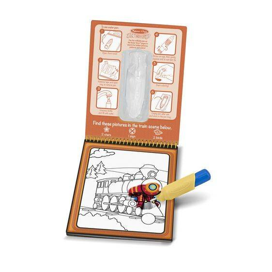 Wodna kolorowanka Water Wow Vehicels Melissa & Doug