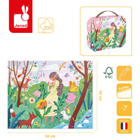 Puzzle w walizce Matka Natura 200 el. Janod