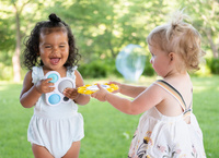 Zabawki sensoryczne dla dzieci i niemowląt Bąbelki Dimpl Słoneczko i Chmurka Fat Brain Toys