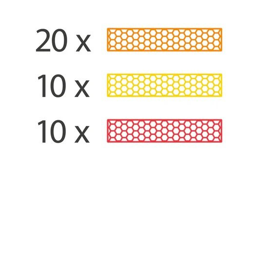 Klocki dla dzieci Rdzawy Robot Mini Box Bioblo 40 elementów