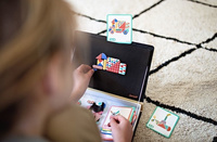   Magnetyczna układanka Kształty Magnetibook kolekcja 2018, Janod