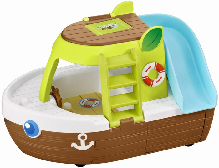 Statek wycieczkowy jacht ze zjeżdżalnią Klorofil