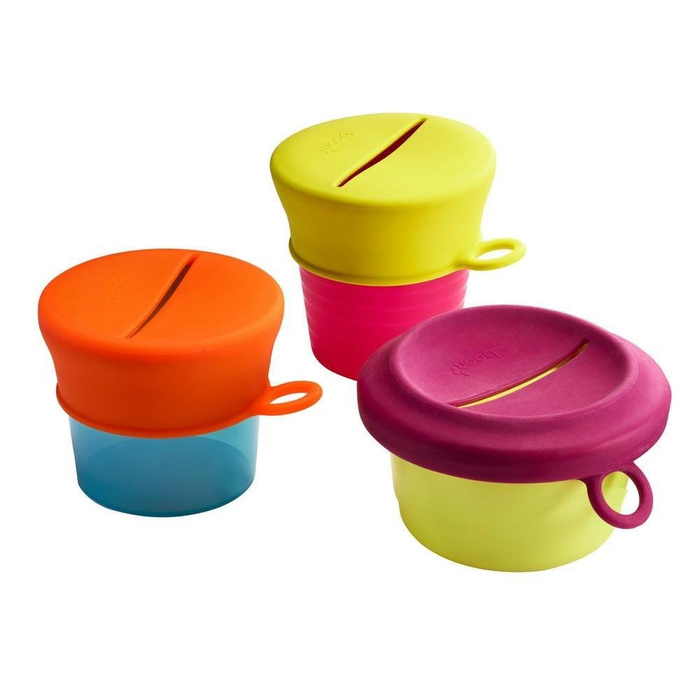 Snug Kubek niewysypek z silikonową nakładką 2szt. Boy Boon