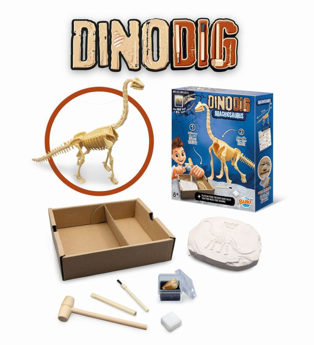 Zestaw Małego paleontologa Brachiozaur Buki