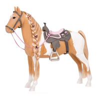 Koń dla lalek Palomino 50cm z akcesoriami Our Generation