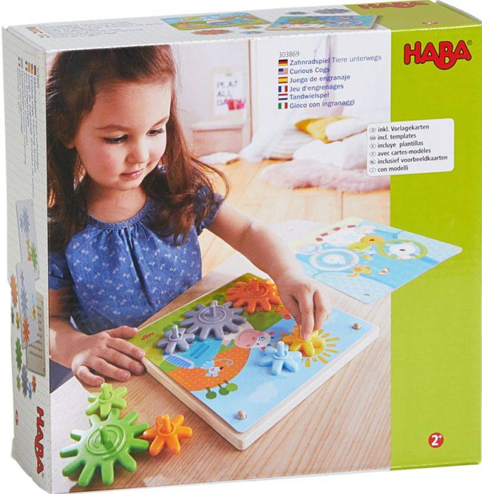 Układanka motoryczna Podróżujące Zwierzęta Haba