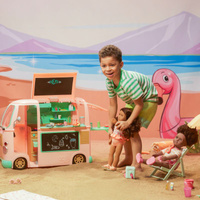 Rower do cateringu dla lalki 46cm lub podobnej Delivery Bike Our Generation