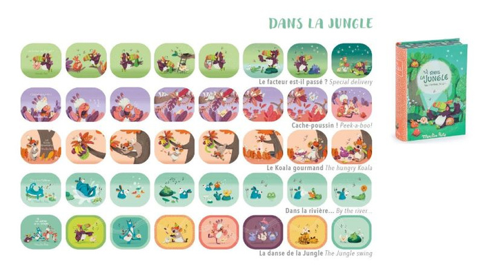 Projektor z 5 opowieściami DŻUNGLA Moulin Roty