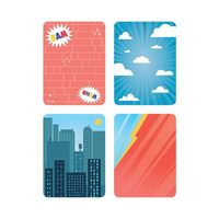 Magnetyczna układanka Super dzieciaki 40 el Mudpuppy