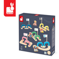 Gra w kulki marmurki Wyścig z przeszkodami Applepop Janod