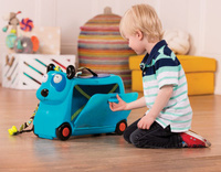 Interaktywna walizka jeździk dla dziecka On the Gogo Woofer Pies B.Toys