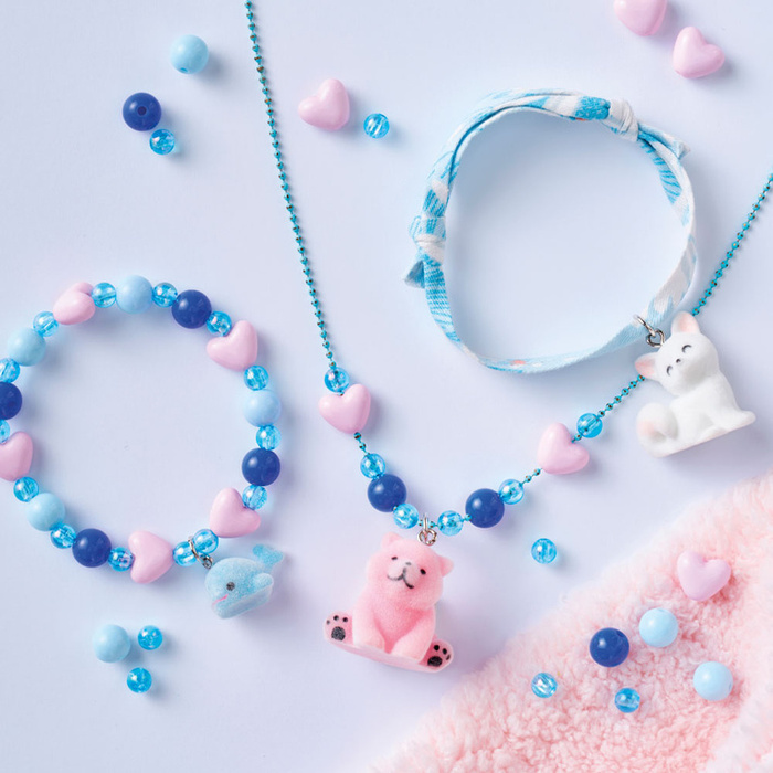 Zestaw do tworzenia biżuterii z zawieszkami Małe zwierzątka Janod