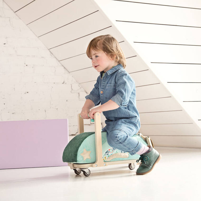 Drewniany jeździk z torebką Smok Joe LILLIPUTIENS