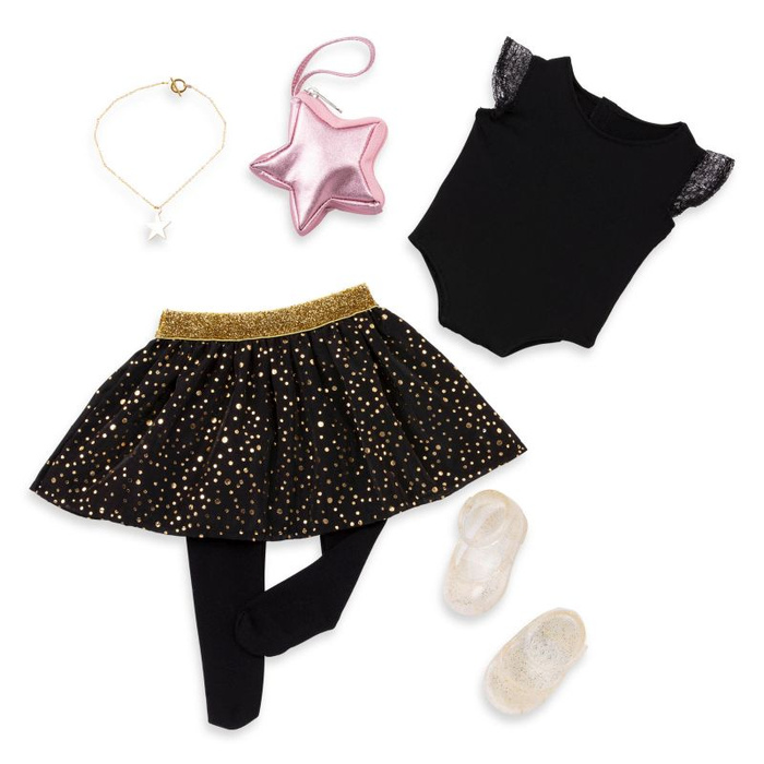 Lalka Stella 46cm z dodatkowymi ubrankami i akcesoriami Elegancki zestaw prezentowy Our Generation