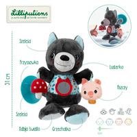 Wielofunkcyjna przytulanka Wilk Louis Lillputiens 