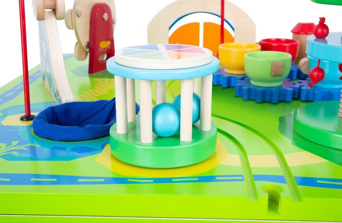 Stół do zabawy Park rozrywki 3 w 1 Small Foot