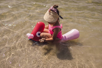 Makaron do pływania dla dziewczynki dmuchany Koń Quut