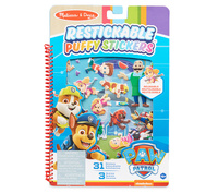 Naklejki wielokrotnego użytku Psi Patrol Puffy Sticker - Adventure Bay Melissa and Doug