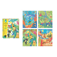 Artystyczny zestaw kreatywny Złote kontury Zwierzęta Janod