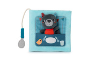 Miękka książeczka z przytulanką Smacznego! Wilk Louis Lilliputiens