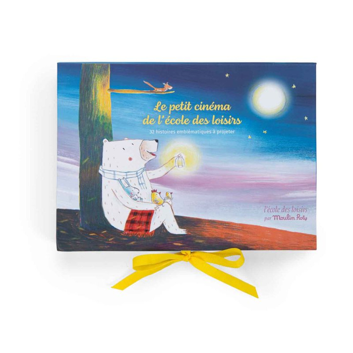 Mini kino z projektorem 32 historyjki Szkoła rekreacyjna Moulin Roty