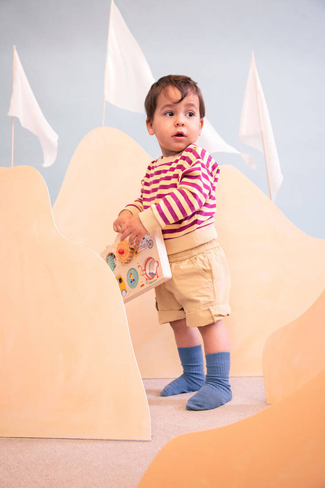 Edukacyjna tablica z drewna walizka Pojazdy Lilliputiens