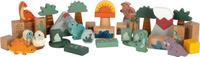 Klocki drewniane dla dzieci Dino Small Foot