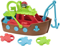 Zabawkowy kuter rybacki 3 w 1 Klorofil, statek i figurka